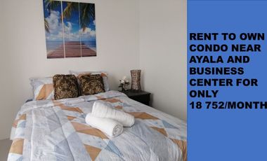 Rent to Own Condo Near Ayala and Business Center for Only 18 752/Month Sea View