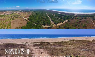 TERRENOS A PIE DE PLAYA EN PUERTO ESCONDIDO, ESCOBILLA PROPIEDAD PRIVADA