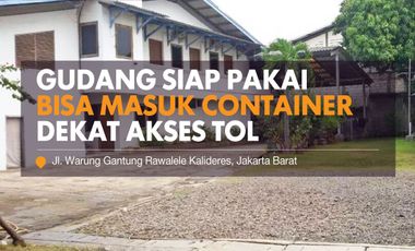 Gudang Jl. Warung Gantung Rawalele Kalideres, Jakarta Barat
