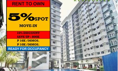 RENT TO OWN in SM Novaliches Mall , Quezon City at SMDC Vine Residences Near in SM Fairview, Q.C and SM North Edsa, Q.C