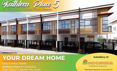 The 3-Bedroom Townhouse for Sale in Kathleen Place 5, Bacoor, Cavite