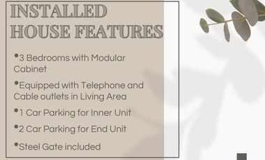 The 3-Bedroom Townhouse for Sale in Kathleen Place 5, Bacoor, Cavite