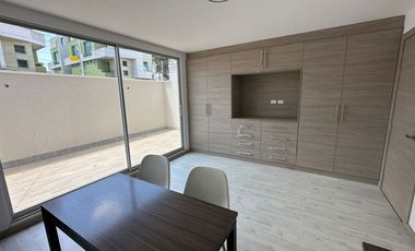 PONCEANO ALTO, LINDA SUITE POR ESTRENAR, 60 M2, PATIO 25 M2,, 2 GARAJES