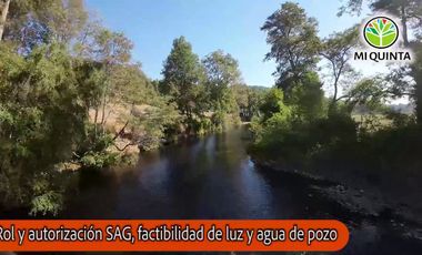 Venta Parcela a orillas del Río Huichahue, sector Caivico camino a Cunco - La Araucanía
