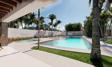 Casa en venta playa del carmen 3 recamaras y alberca privada del condominio