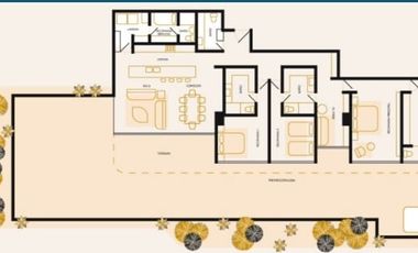 DEPARTAMENTO EN VENTA EN TERRAZAS DEL MOLINO