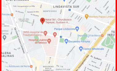 VENTA DE CASA EN NATAL # 561, COL CHURUBUSCO TEPEYAC, GAM