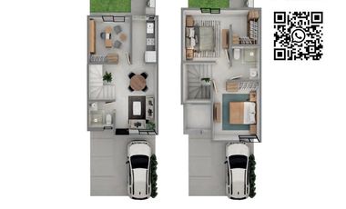 CASA EN INTERLOMAS RESIDENCIAL, ZONA NORTE, 7 MIN. DE ANTORCHA, PREVENTA, $10,000 DE APARTADO