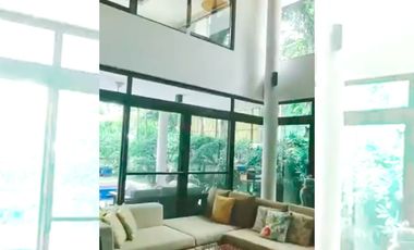 GRAND 2-STOREY, 5-BEDROOM HOUSE WITH BALCONY & POOL FOR SALE IN AYALA ALABANG VILLAGE