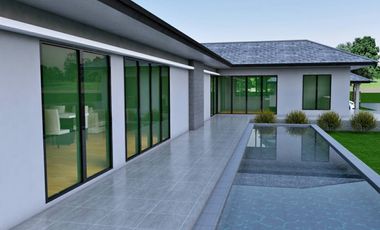 Luxury modern style pool villa for sale.