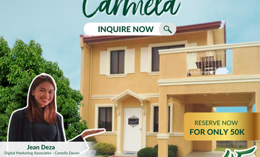 3 BEDROOM HOUSE AND LOT ON GOING CONSTRUCTION  BTS WITH BALCONY AND PORCH AT CAMELLA DAVAO