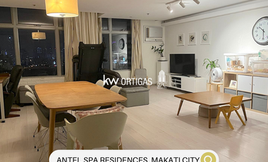 Upgraded, Fully Furnished 3BR Unit for Sale in Antel Spa Residences, Makati