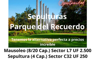 Sepultura en Cementerio Parque del Recuerdo