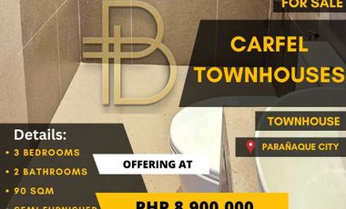 For Sale Newly Renovated With 3 Bedrooms In Carfel Townhouses Paranaque City