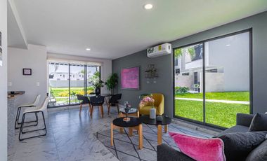 CASA EN VENTA A 15 MINUTOS DE CUERNAVACA, MORELOS. FRACCIONAMIENTO CON 2 MODELOS DE CASA Y UN MODELO DE DEPARTAMENTO. ALBERCAS