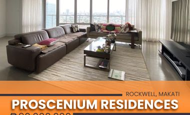 3 Bedroom Condo at Proscenium at Rockwell, Makati | Near Rockwell Center, Powerplant Mall, Century City Mall, Edades Suites, Manansala Tower, One Rockwell,