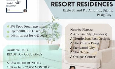 Avail Now Before Price Increase 18K monthly only for 1-Bedroom 28 sqm