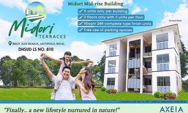Affordable PagIBIG 2 Bedroom Condo along the highway for Sale in Midori Terraces, Antipolo, Rizal