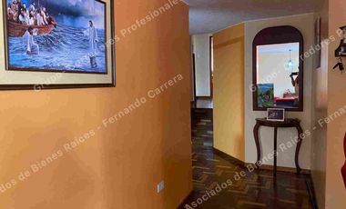EN VENTA DEPARTAMENTO REMODELADO EN CHIMBACALLE 154 m2