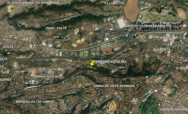 TERRENO EN BOSQUES DE LAS LOMAS PARA 77 VIVIENDAS
