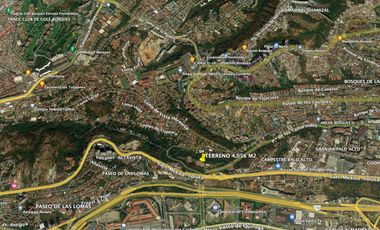 TERRENO EN BOSQUES DE LAS LOMAS PARA 77 VIVIENDAS