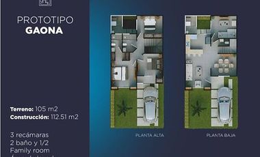 CASA GAONA EN VENTA TIZARA RESIDENCIAL