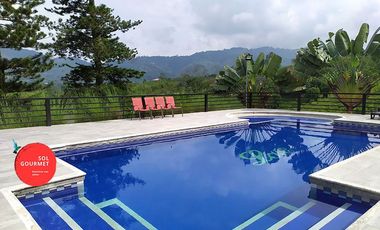 Hermosa casa campestre con alimentación, finca en arriendo gran alojamiento en Combia, Pereira, eje cafetero