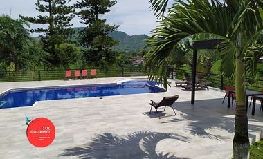 Hermosa casa campestre con alimentación, finca en arriendo gran alojamiento en Combia, Pereira, eje cafetero