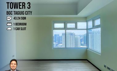 Trion Tower 3 | Brand New One Bedroom Condo For Sale in Fort Bonifacio Global City, BGC, Taguig
