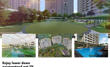 2 bedroom unit with balcony in Pet friendly mid-rise condo in Sucat
