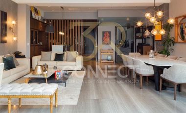 Departamento PH en Renta o Venta en Polanco 4R/3.5B/4E -Terraza- Amueblado-395m2