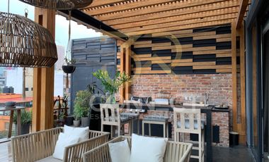 Departamento PH en Renta o Venta en Polanco 4R/3.5B/4E -Terraza- Amueblado-395m2