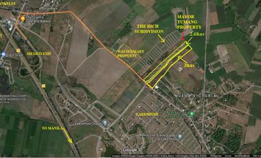 Lot ideal for Residential or Mixed Use Development in Pampanga near NLEX