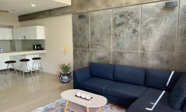 Departamento Loft de 1 recamara en RENTA en Playa del Carmen Centro-Disponible el 1 de MAYO