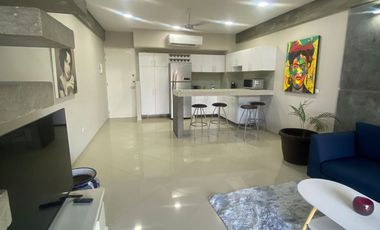 Departamento Loft de 1 recamara en RENTA en Playa del Carmen Centro-Disponible el 1 de MAYO