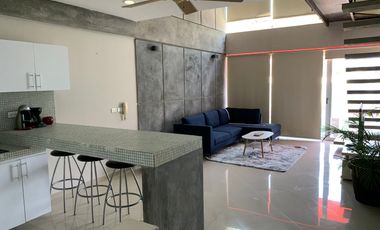 Departamento Loft de 1 recamara en RENTA en Playa del Carmen Centro-Disponible el 1 de MAYO