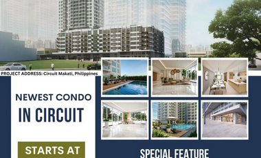 2 BR CONDO FOR SALE IN CIRCUIT MAKATI -DIRECT ACCESS TO THE MALL-