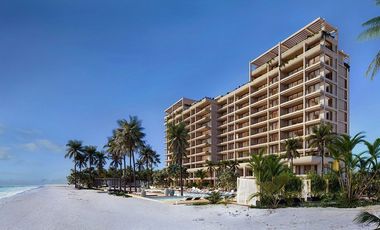 Departamento en venta  en Merida frente a la playa