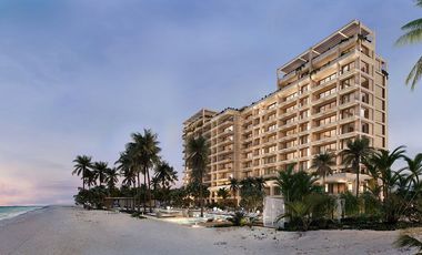 Departamento en venta  en Merida frente a la playa