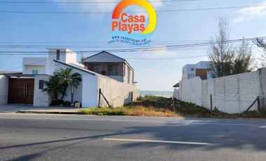 Terreno Frente Al Mar en Playas Villamil, Vía a Data Km. 7.5