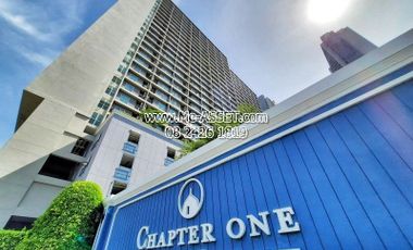 Condo for sale and rent along the river in the areas of Suksawat, Phra Pradaeng, Thung Khru, Rat Burana, Rama 3 : Chapter One Chapter One : 29.69 sq m : CODE NN-91130