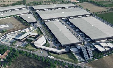 3,734m2 de Nave Industrial dentro de Parque, muy cerca del Aeropuerto internacional de Querétaro