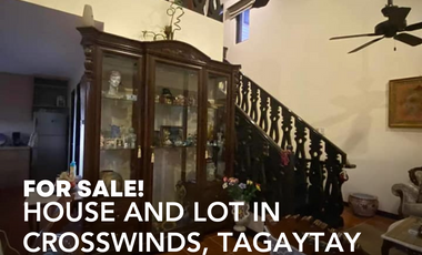 HOUSE AND LOT FOR SALE IN CROSSWINDS, TAGAYTAY