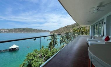 Pichilingue 4 recámaras vista al mar club de playa Acapulco