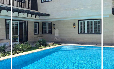 New House with Pool for Sale in Dasmariñas Village, Makati City