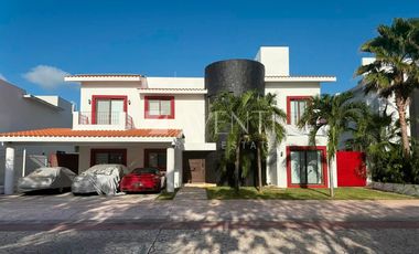 Casa amueblada en Venta, Lagos del Sol Residencial, Cancún Quintana Roo.