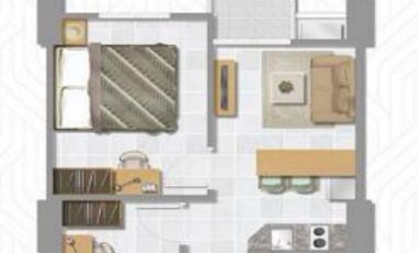 Sewa Apartemen Podomoro Golf View 2BR Dekat Stasiun LRT Harjamukti