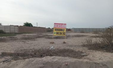 Vendo  Terreno 1060 m2 en Chilca