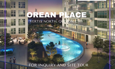 Brand New Condo For Sale in Quezon City | Orean Place Vertis North by Ayala Land
