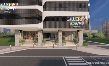 1 BR Galeries Tower located beside SM Manila